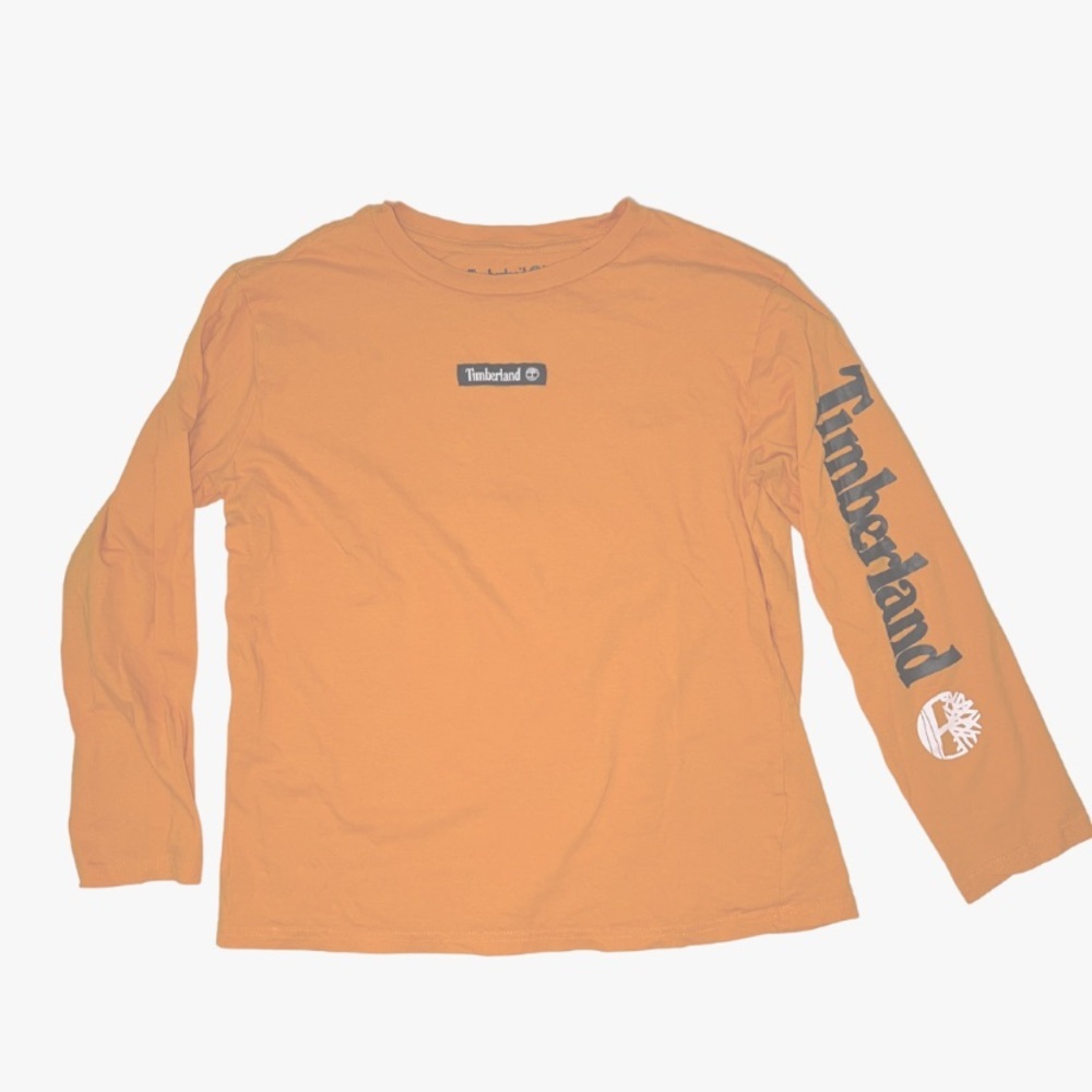 Timberland Kids' Orange Long Sleeve Tee
